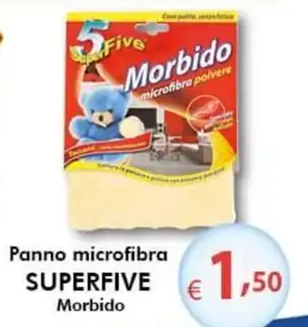 Bernava Superfive Panno microfibra Morbido offerta