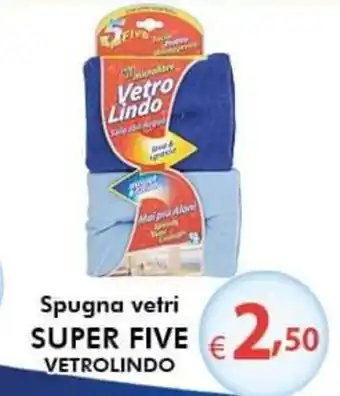 Bernava Super Five Spugna vetri Vetrolindo offerta