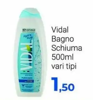 Bagno schiuma vidal 500ml