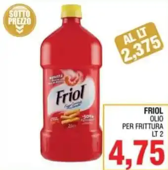Bitar Friol Olio per Frittura lt 2 offerta