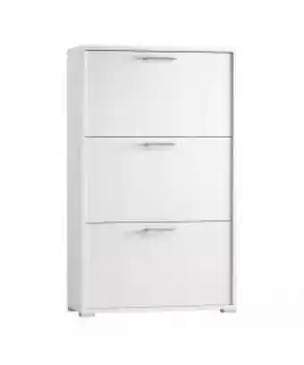 Cfadda Scarpiera con tre ante bianco 65x18x112h cm offerta