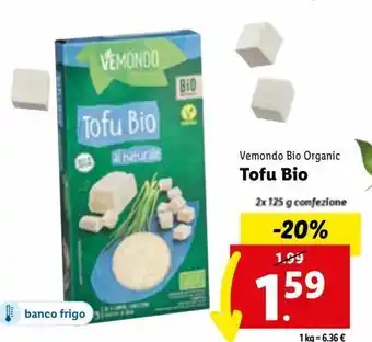 Lidl Tofu bio offerta