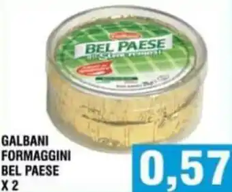 Bitar Galbani Formaggini Bel Paese X 2 offerta
