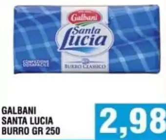 Bitar Galbani Santa Lucia Burro gr 250 offerta