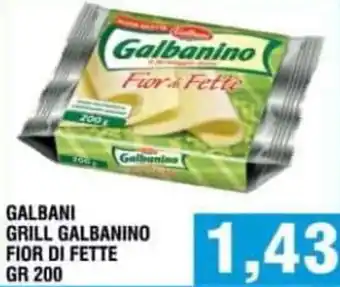 Bitar Galbani Grill Galbanino Fior di Fette gr 200 offerta