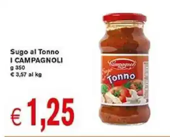 èccoMI l Campagnoli Sugo al Tonno 350 g offerta