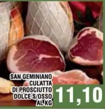 Bitar San Geminiano Culatta di Prosciutto Dolce S/Osso offerta