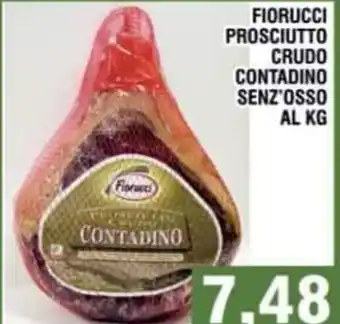 Bitar Fiorucci Prosciutto Crudo Contadino Senz'Osso offerta
