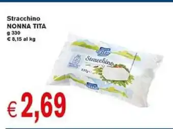 èccoMI Nonna Tita Stracchino 330 g offerta