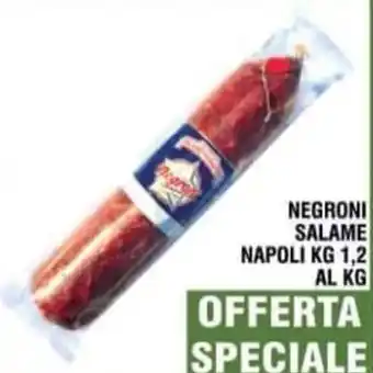 Bitar Negroni Salame Napoli kg 1,2 offerta