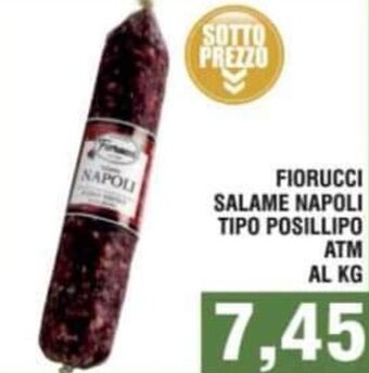 Bitar Fiorucci Salame Napoli Tipo Posillipo atm offerta
