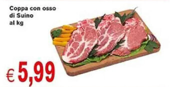 Coppa con osso di Suino al kg