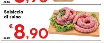 Eurospar Salsiccia di suino offerta