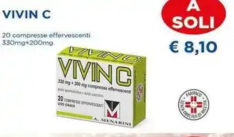 Vivin C 20 compresse effervescenti 330mg+200mg