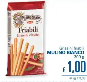 Unes Mulino Bianco Grissini Friabili 300 g offerta