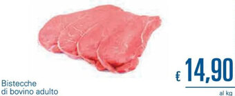Unes Bistecche di bovino adulto offerta