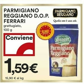 Coop Ferrari Parmigiano Reggiano Grattugiato offerta