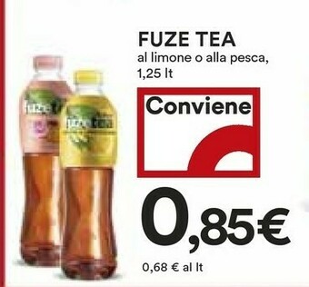 Coop Fuze tea Pesca Con Una Nota Di Rosa 1250 G(ml) offerta