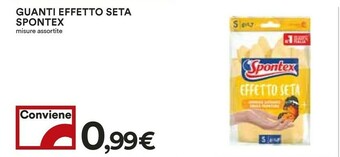 Coop Spontex Guanti Effetto Seta offerta