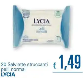 Unes Lycia 20 Salviette struccanti pelli normali offerta