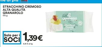 Coop Granarolo Stracchino Cremoso 170 G(ml) offerta