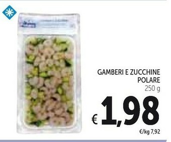 Conad Gamberi E Zucchine Polare 250 G offerta