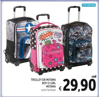 Conad Mitama Trolley Dr Boy O Girl offerta