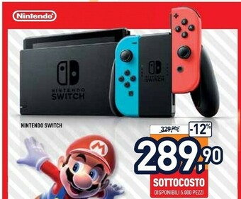 Unieuro Nintendo Switch offerta