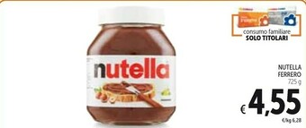Conad Ferrero Ferrero - Nutella offerta