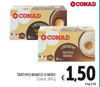 Conad Tartufo Bianco O Nero offerta