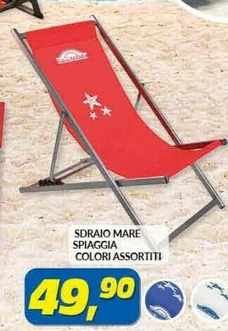 Risparmio Casa Sdraio Mare Spiaggia offerta