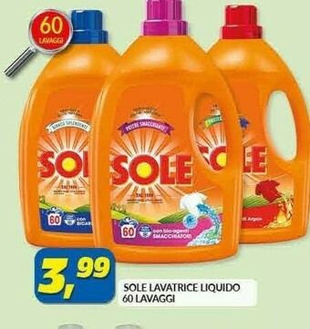 Risparmio Casa Sole Lavatrice Liquido offerta