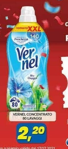 Risparmio Casa Vernel Concentrato 80 Lavaggi offerta