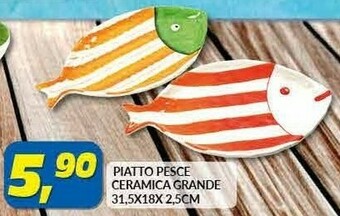 Risparmio Casa Piatto Ceramica Grande offerta
