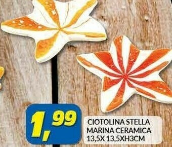 Risparmio Casa Ciotolina Stella Marina Ceramica offerta