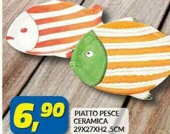 Risparmio Casa Piatto Pesce Ceramico offerta