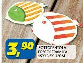 Risparmio Casa Sottopentola Pesce Ceramica offerta