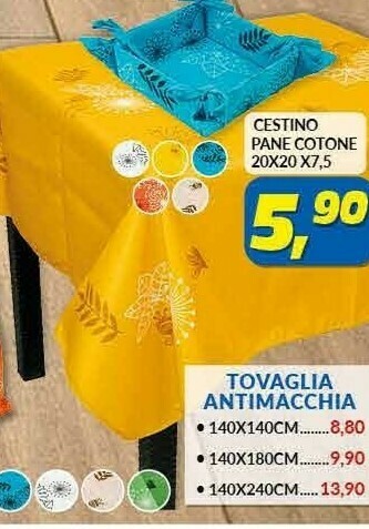Risparmio Casa Tovaglia Antimacchia offerta