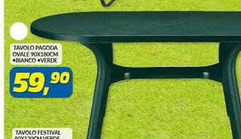 Risparmio Casa Tavolo Pagoda Ovale offerta