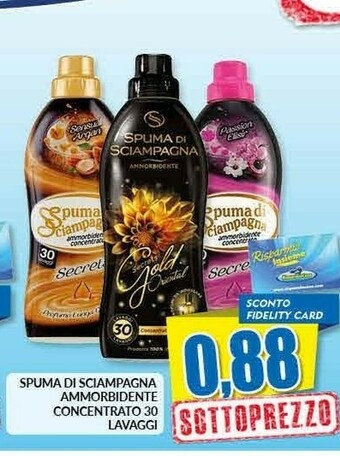 Risparmio Casa Spuma Di Sciampagna Ammorbidente Concentrato offerta