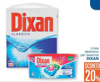 Unes Dixan Linea detersivo per lavatrice offerta