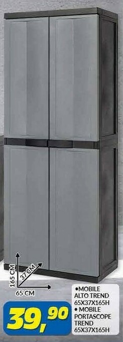 Risparmio Casa Mobile Alto Trend 65X37X165H offerta