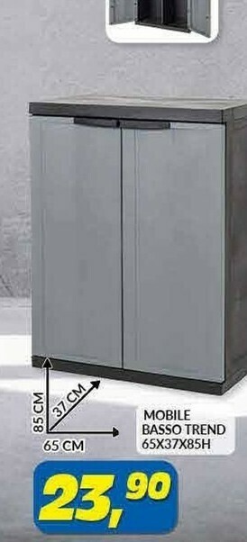Risparmio Casa Mobile Basso Trend 65X37X85H offerta