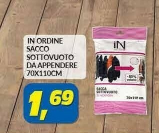 Risparmio Casa In Ordine Sacco Sottovuoto Da Appendere offerta
