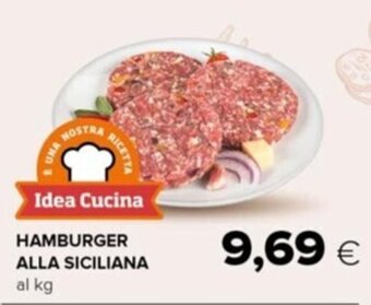 Tigre Hamburger Alla Siciliana offerta