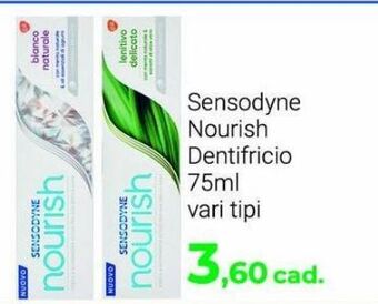 Beauty Si Dentifricio sensodyne 75ml offerta