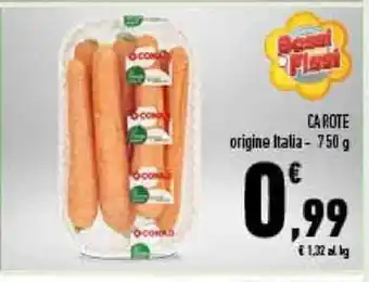 Conad City Ca rote origine Italia - 750 g offerta