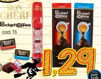 Il Genio Supermercato Mon Cheri Pocket Coffee Espresso cad. T5 offerta