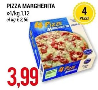 Hardis Pizza Margherita x 4 / kg. 1,12 offerta