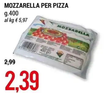 Hardis Mozzarella per Pizza g.400 offerta